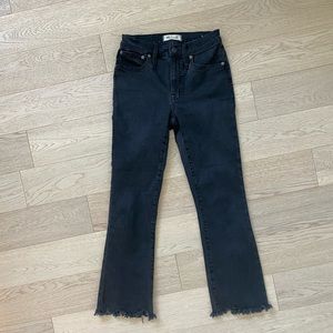 Madewell Cali Demi-Boot Jeans: Raw-Hem Edition